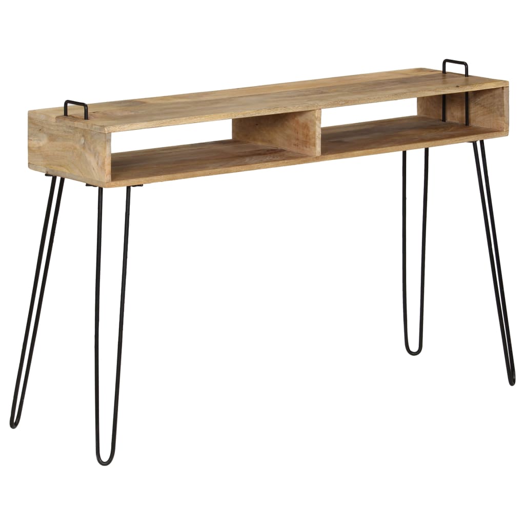 Konsolipöytä mangopuu 115x35x76 cm - Sisustajankoti.fi