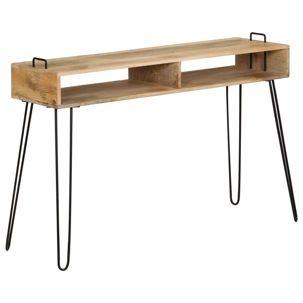 Konsolipöytä mangopuu 115x35x76 cm - Sisustajankoti.fi