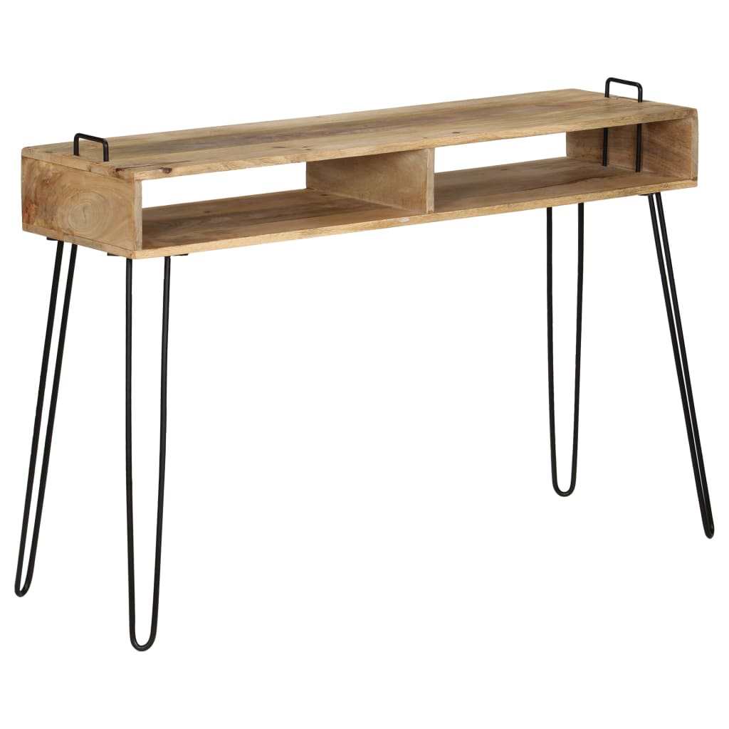 Konsolipöytä mangopuu 115x35x76 cm - Sisustajankoti.fi