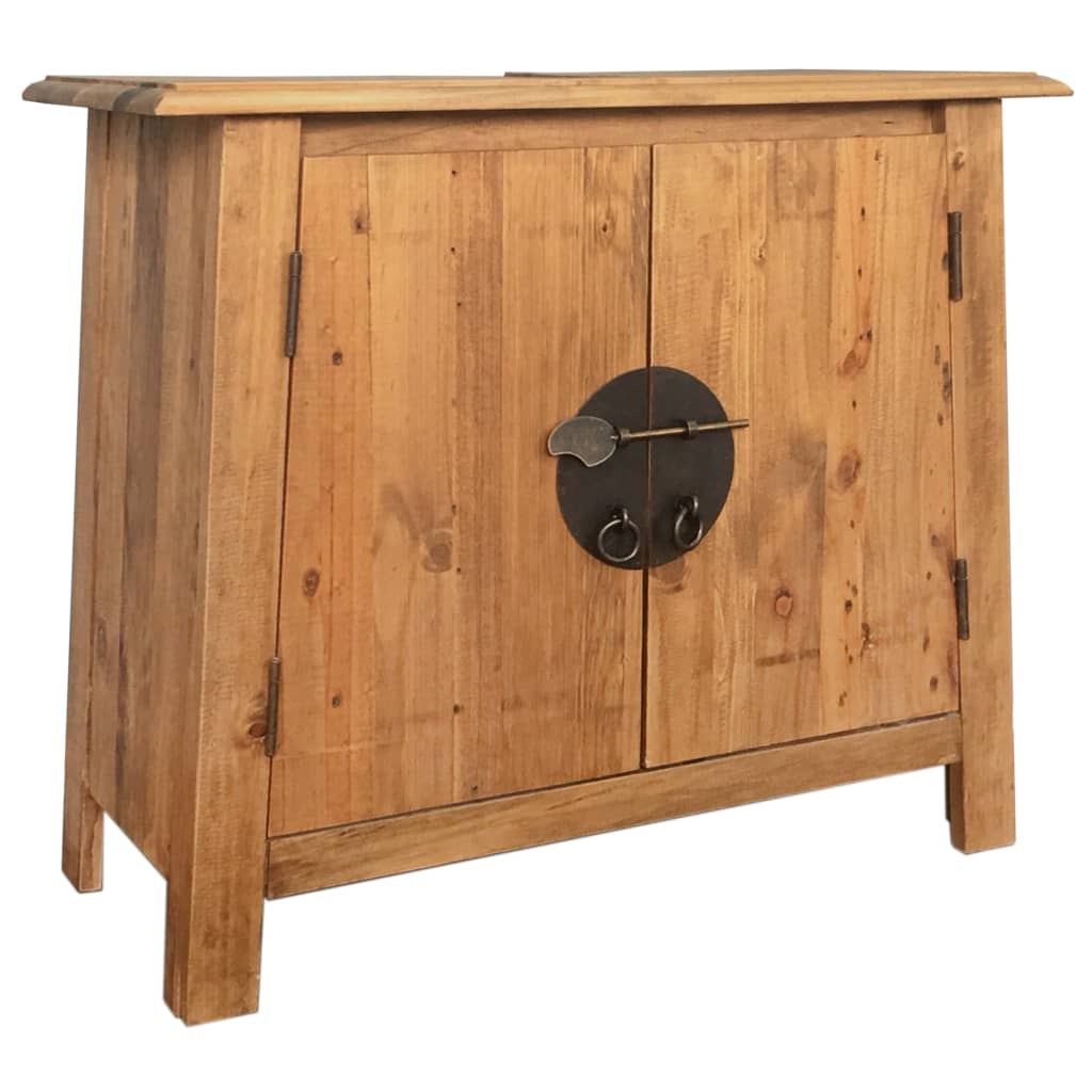 Kylpyhuoneen allaskaappi kierrätetty mänty 70x32x63 cm - Sisustajankoti.fi