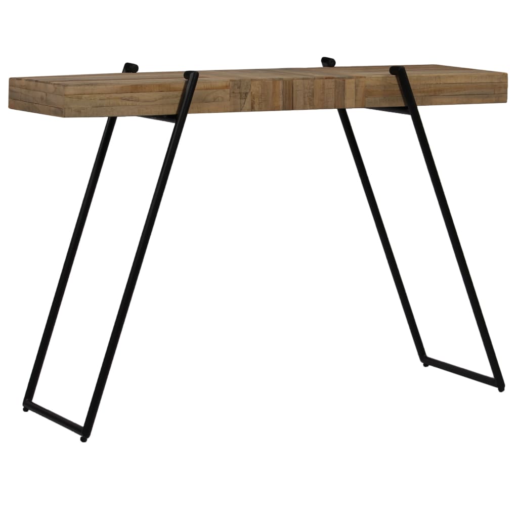Sivupöytä uusiokäytetty tiikki 120x35x81 cm - Sisustajankoti.fi