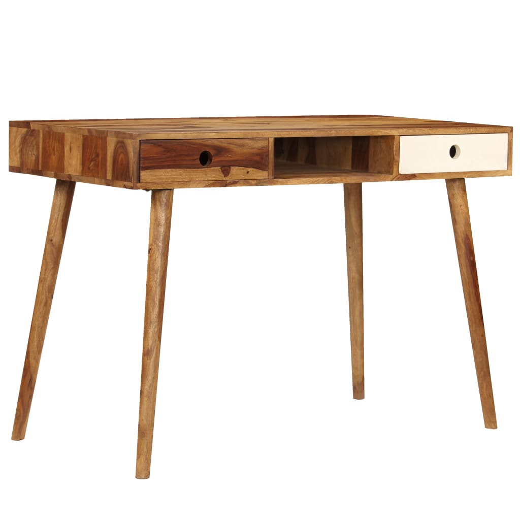 Kirjoituspöytä kiinteä seesampuu 110x55x76 cm - Sisustajankoti.fi