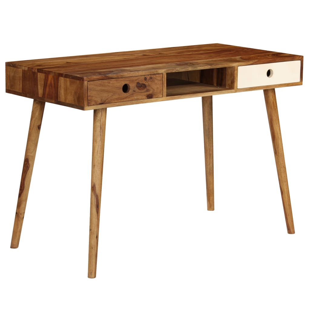 Kirjoituspöytä kiinteä seesampuu 110x55x76 cm - Sisustajankoti.fi