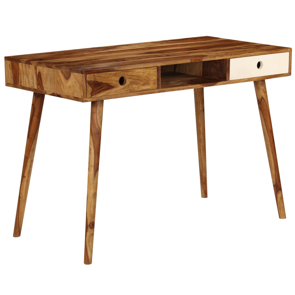 Kirjoituspöytä kiinteä seesampuu 110x55x76 cm - Sisustajankoti.fi