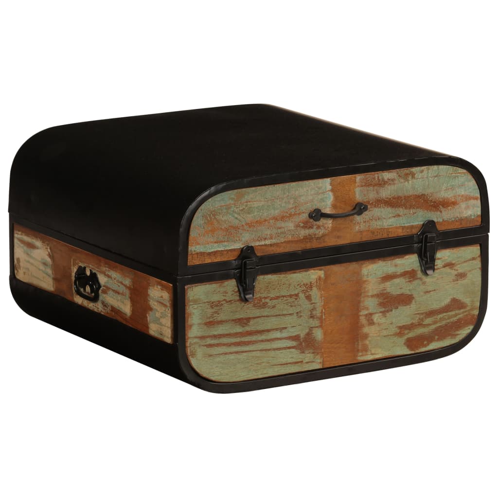 Arkku kierrätetty täyspuu 60x60x35 cm - Sisustajankoti.fi