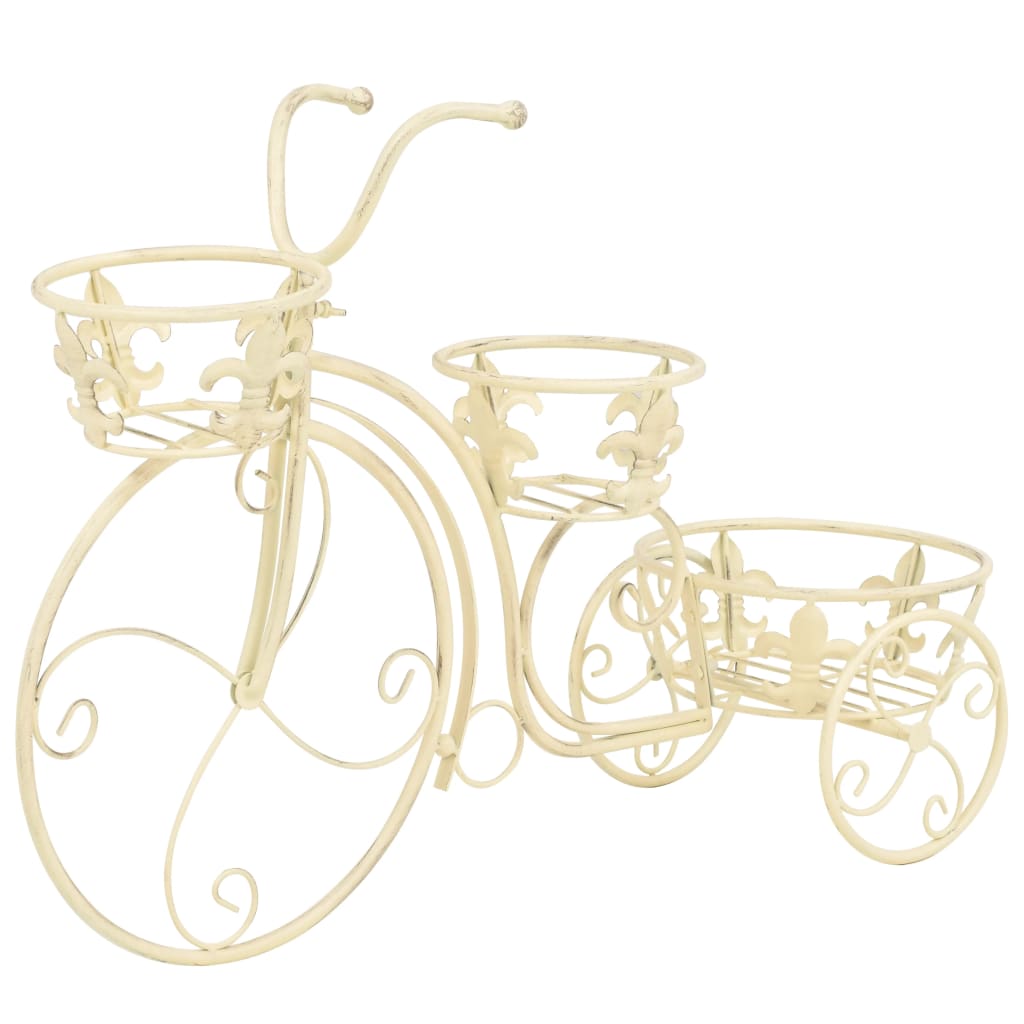 Kukkateline polkupyörän muotoinen vintagetyylinen metalli - Sisustajankoti.fi