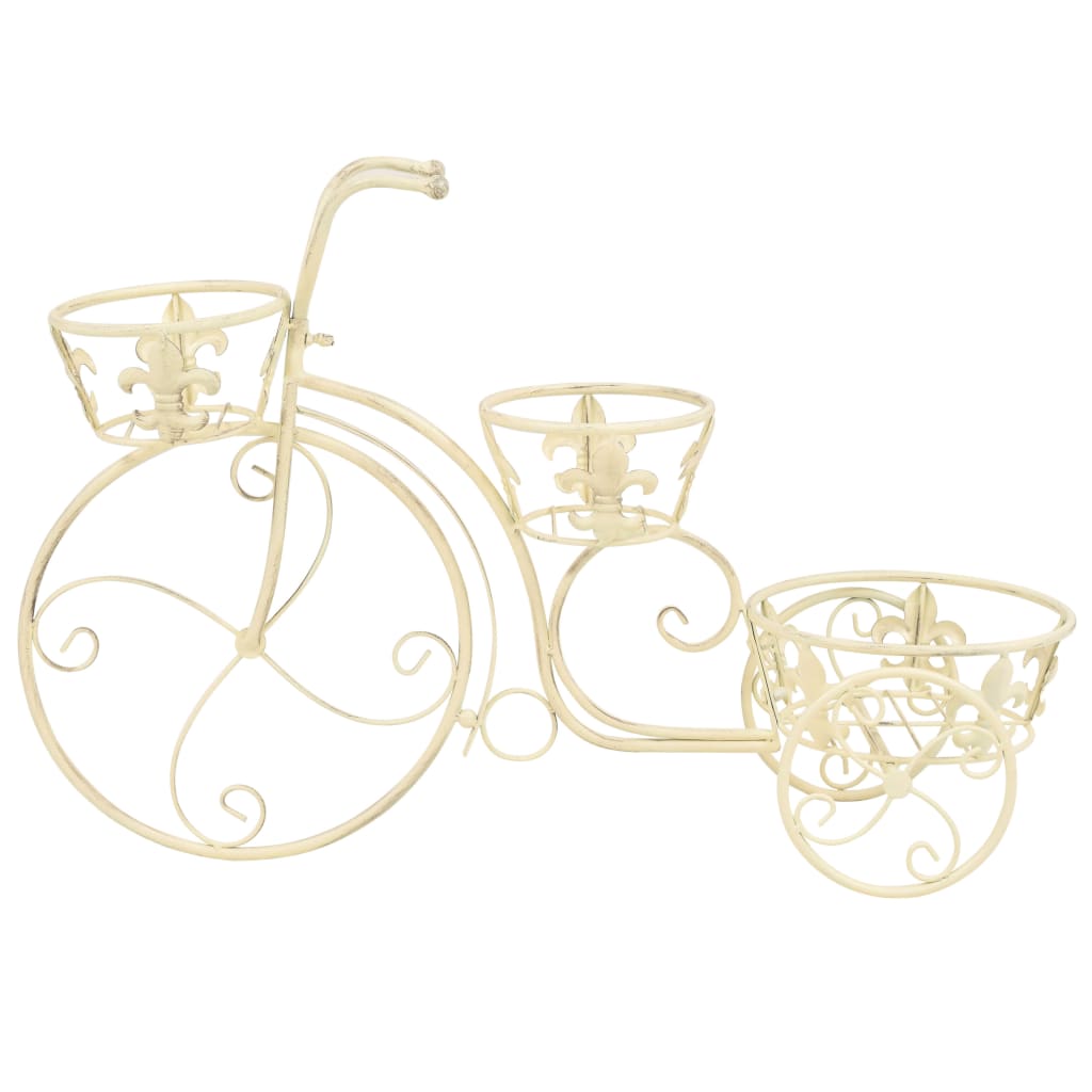 Kukkateline polkupyörän muotoinen vintagetyylinen metalli - Sisustajankoti.fi