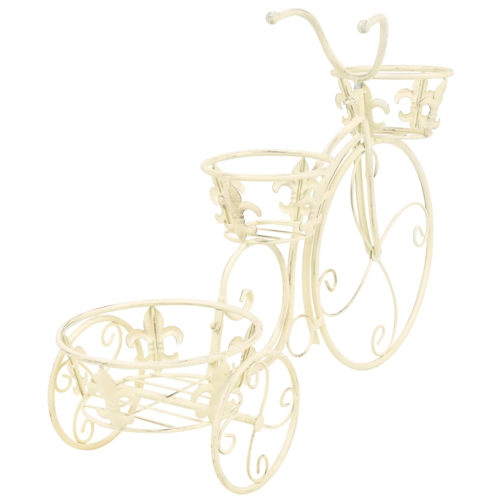 Kukkateline polkupyörän muotoinen vintagetyylinen metalli - Sisustajankoti.fi
