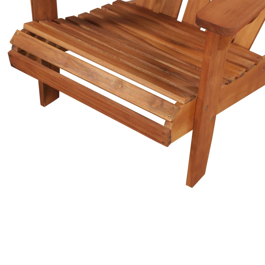 Adirondack-puutarhatuoli akaasiapuu - Sisustajankoti.fi