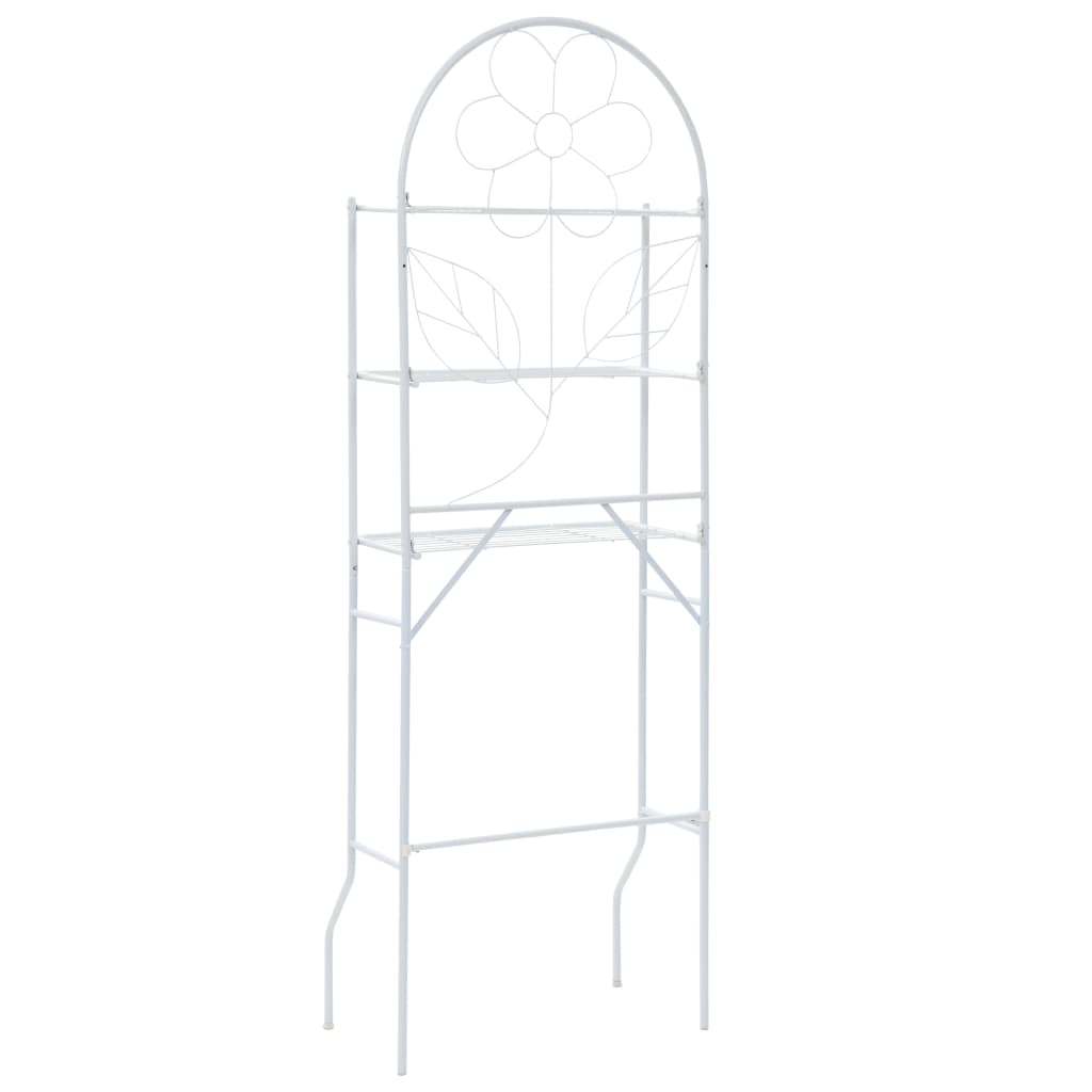 WC-hylly 60x33x174 cm valkoinen - Sisustajankoti.fi