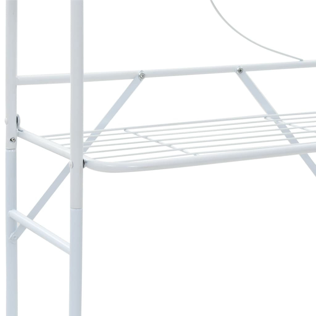 WC-hylly 60x33x174 cm valkoinen - Sisustajankoti.fi