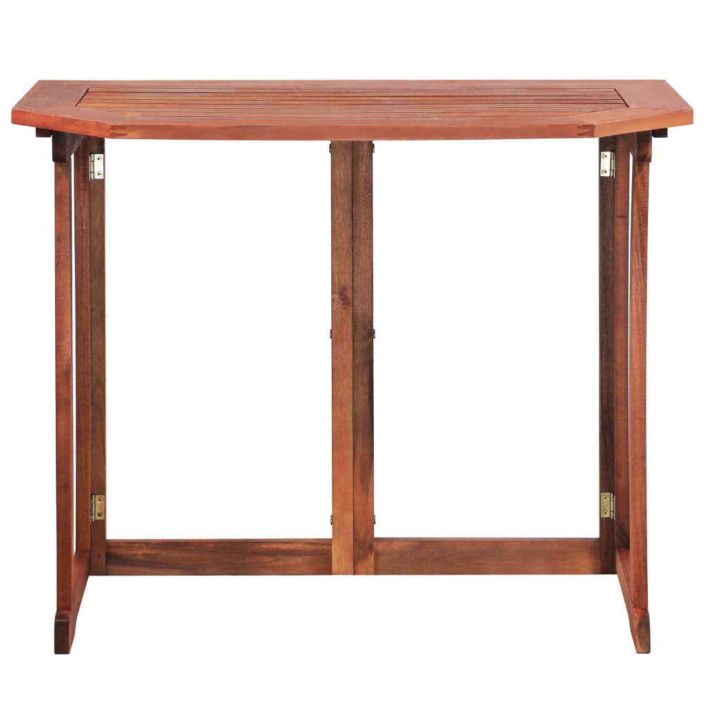 Bistropöytä 90x50x75 cm täysi akaasiapuu - Sisustajankoti.fi