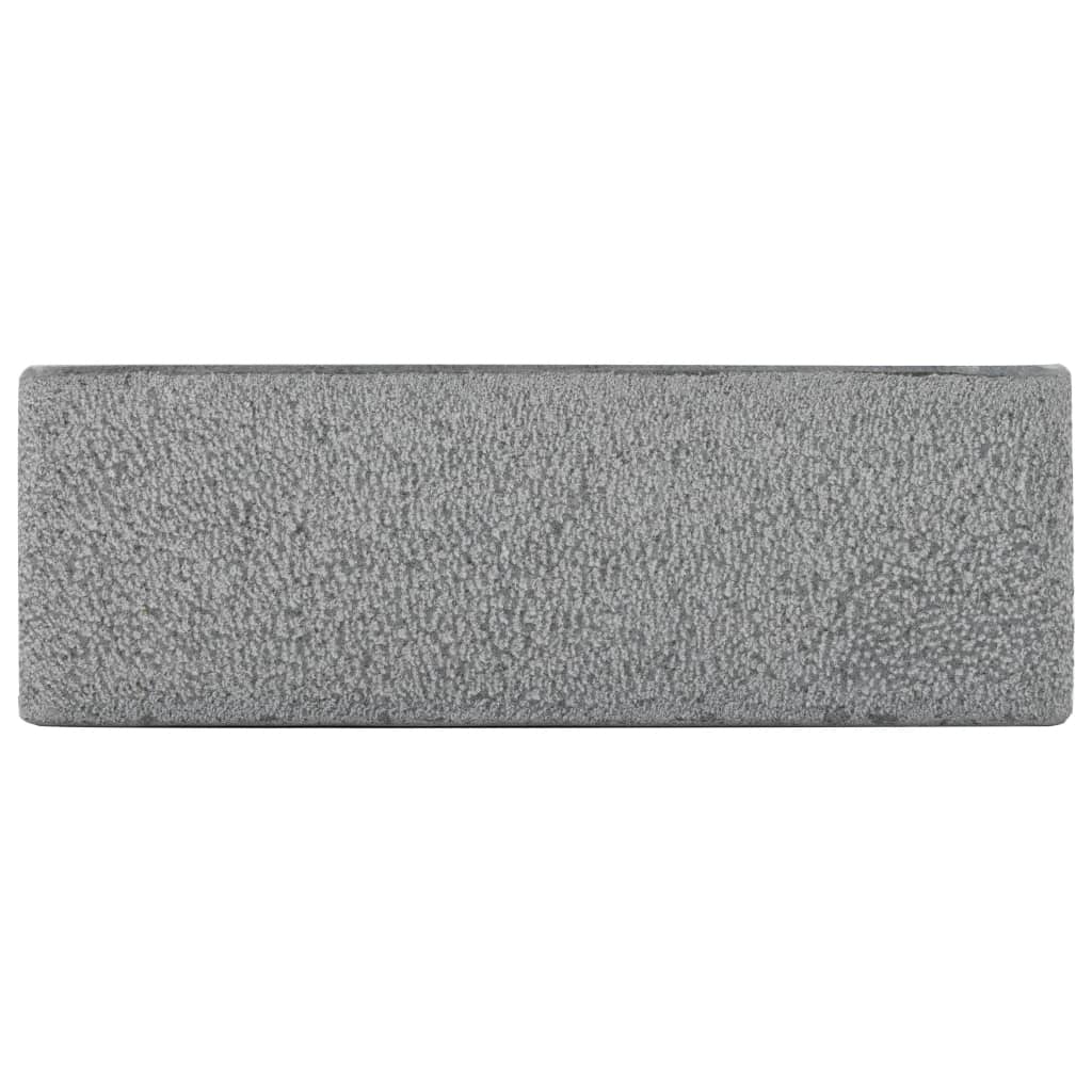 Pesuallas jokikivi 45x30x15 cm musta - Sisustajankoti.fi