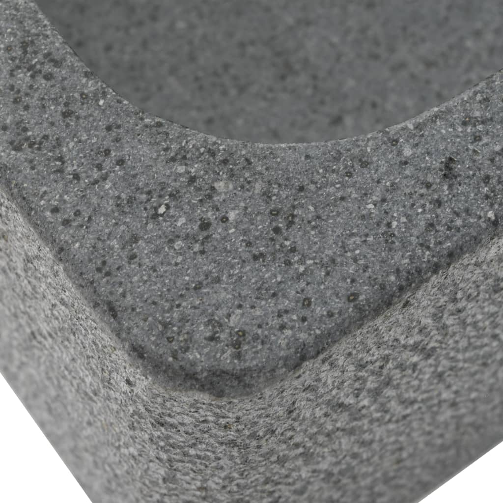 Pesuallas jokikivi 45x30x15 cm musta - Sisustajankoti.fi
