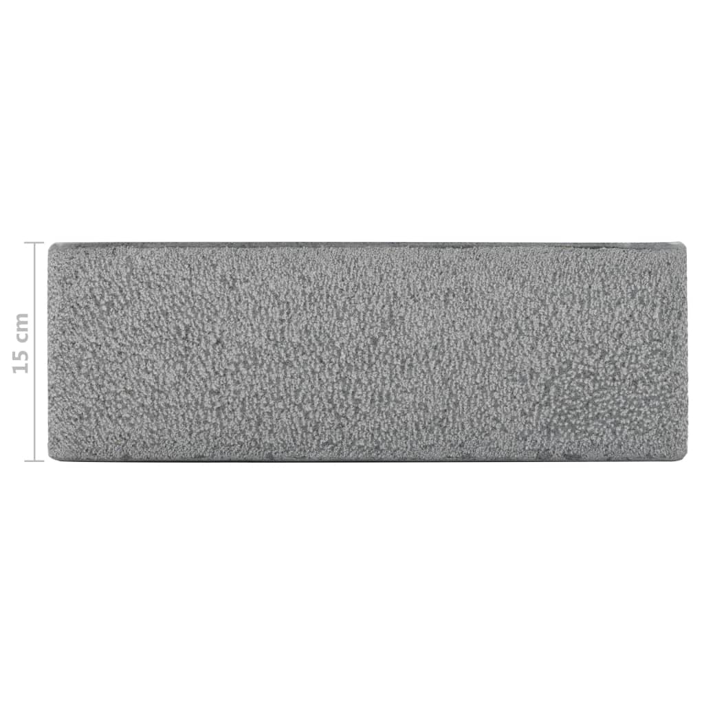 Pesuallas jokikivi 45x30x15 cm musta - Sisustajankoti.fi
