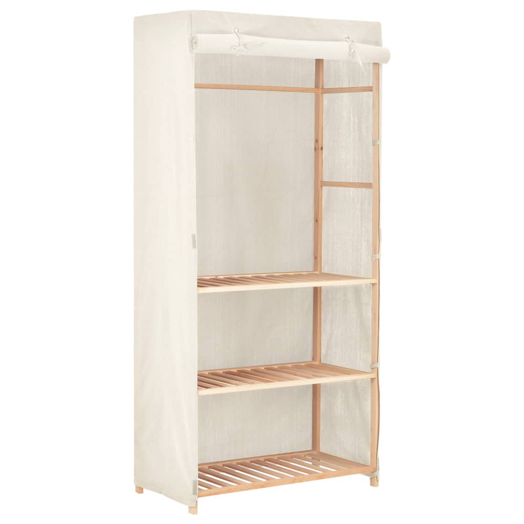 Vaatekaappi 3 hyllyä 79x40x170 cm - Sisustajankoti.fi