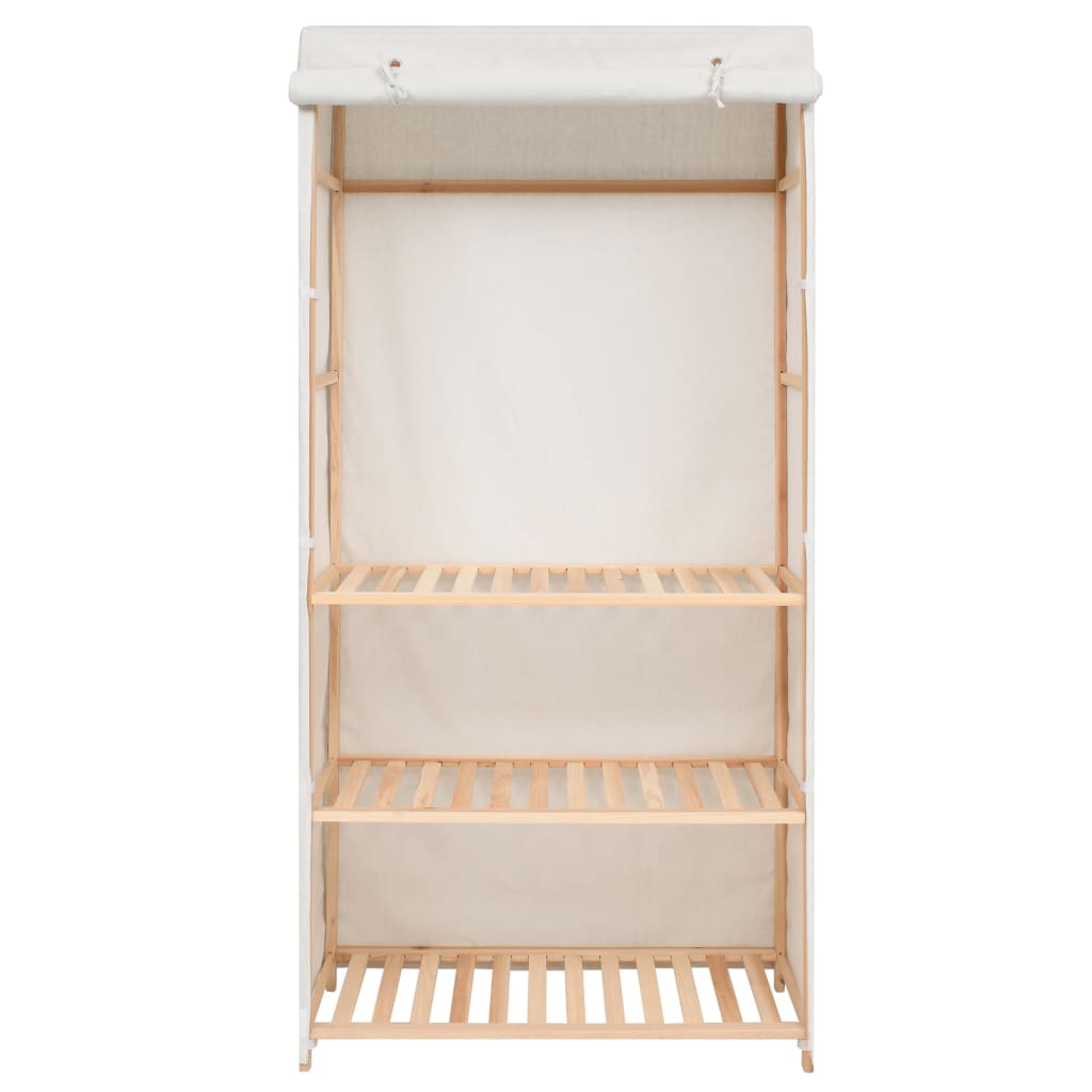 Vaatekaappi 3 hyllyä 79x40x170 cm - Sisustajankoti.fi