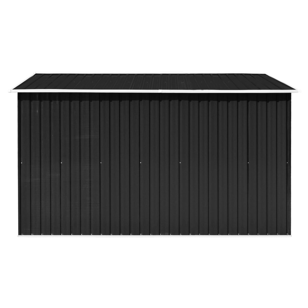 Puutarhavaja 257x298x178 cm metalli antrasiitti - Sisustajankoti.fi
