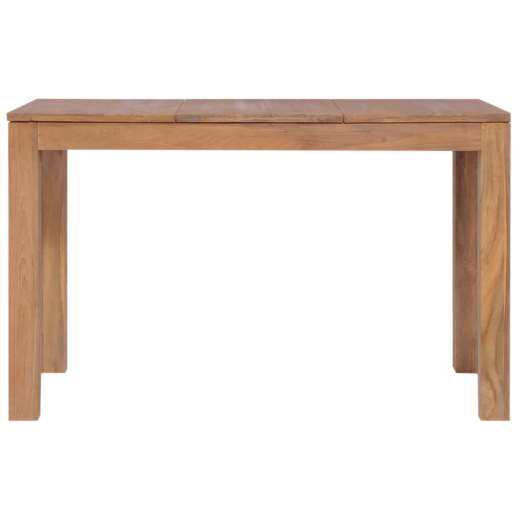 Ruokapöytä tiikki luonnollinen viimeistely 120x60x76cm - Sisustajankoti.fi