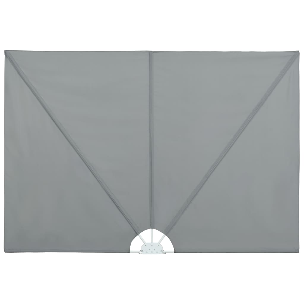 Kokoontaittuva terassin sivumarkiisi harmaa 300x150 cm - Sisustajankoti.fi