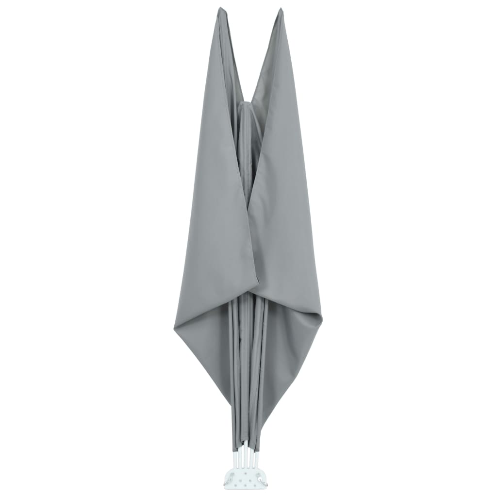 Kokoontaittuva terassin sivumarkiisi harmaa 300x150 cm - Sisustajankoti.fi