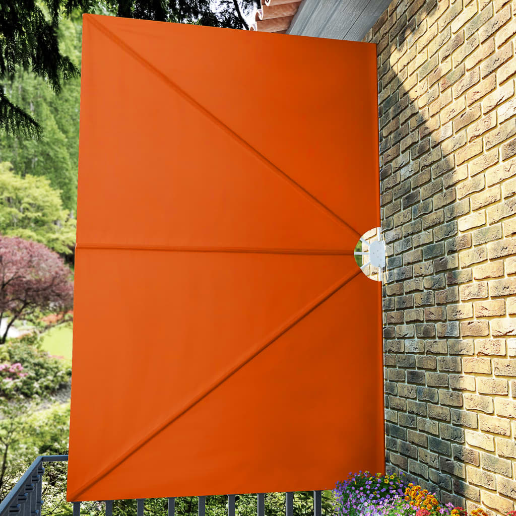 Kokoontaittuva terassin sivumarkiisi terrakotta 300x200 cm - Sisustajankoti.fi