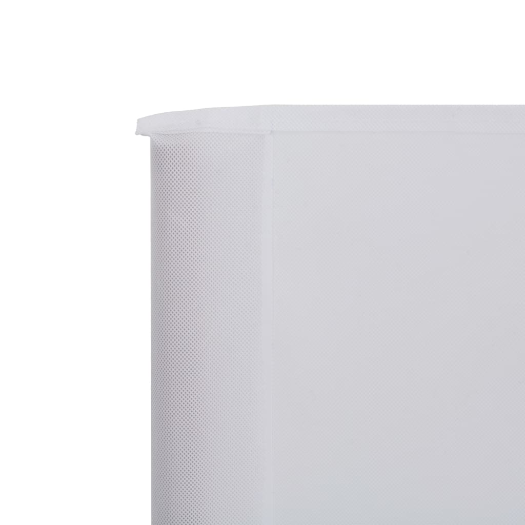 Tuulensuojakangas 3 paneelilla 400 x 120 cm valkoinen - Sisustajankoti.fi