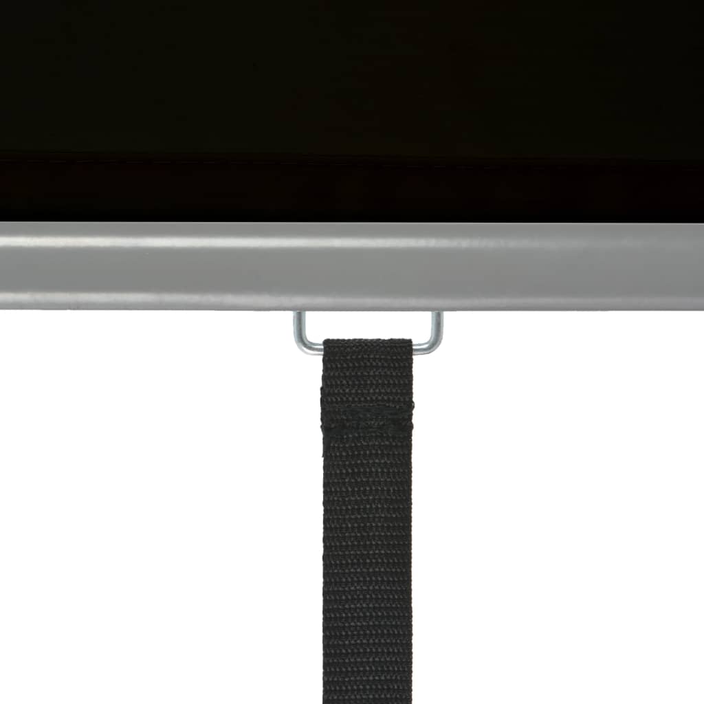 Parvekkeen sivumarkiisi monitoimintoinen 180x200 cm musta - Sisustajankoti.fi