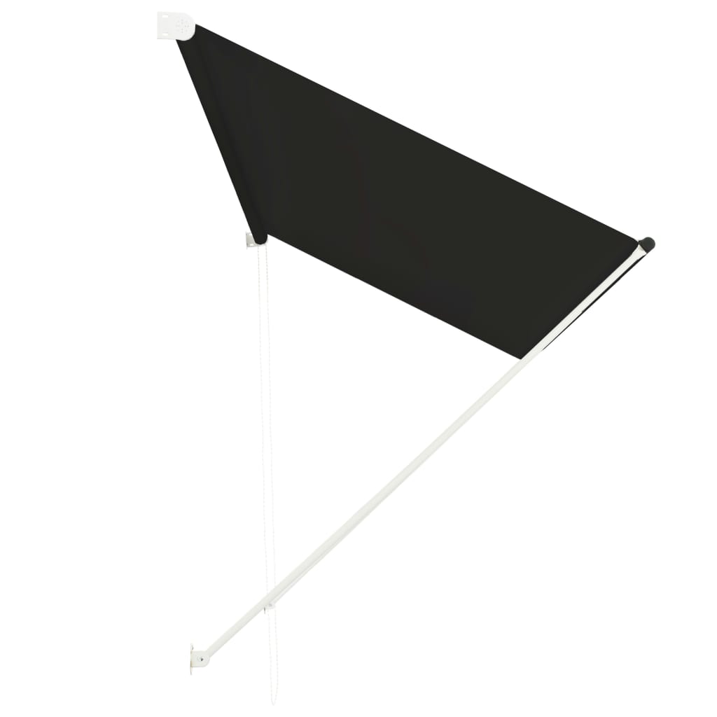 Sisäänkelattava markiisi 300x150 cm antrasiitti - Sisustajankoti.fi
