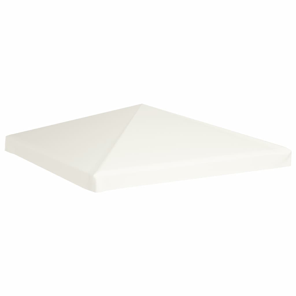 Huvimajan katto 310 g / m² 3x3 m kermanvalkoinen - Sisustajankoti.fi