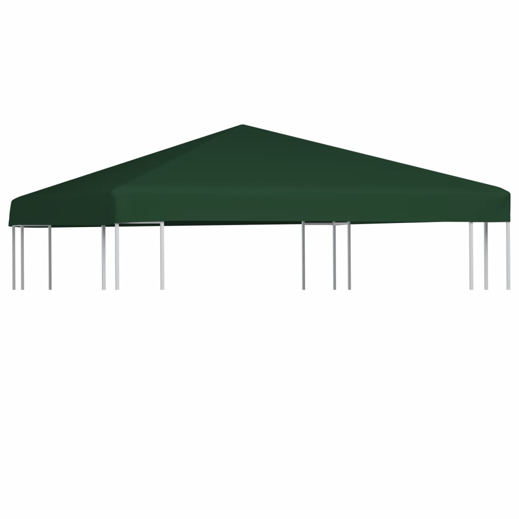 Huvimajan katto 310 g / m² 3x3 m vihreä - Sisustajankoti.fi