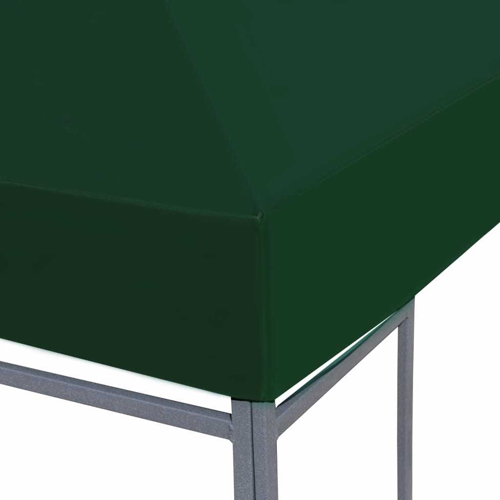 Huvimajan katto 310 g / m² 3x3 m vihreä - Sisustajankoti.fi