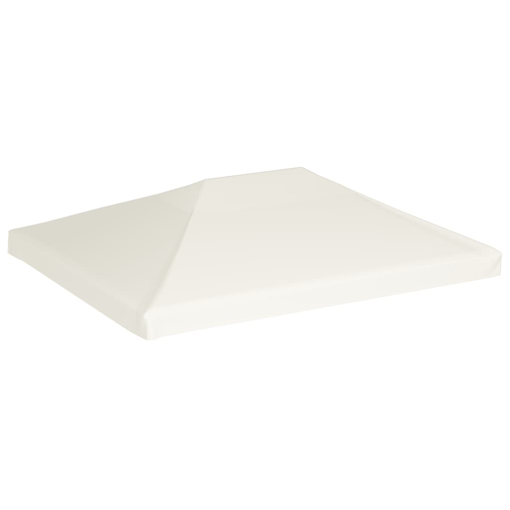 Huvimajan katto 310 g/m² 4x3 m kermanvalkoinen - Sisustajankoti.fi