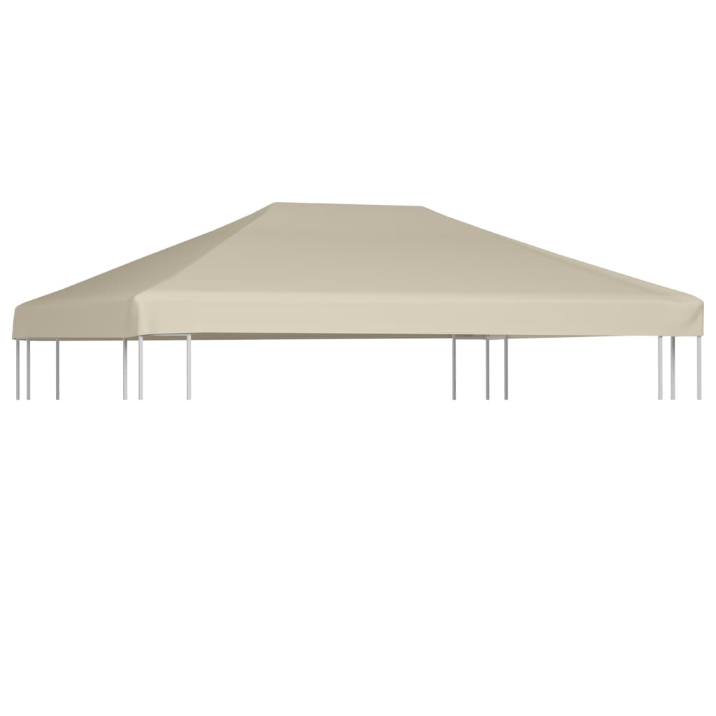 Huvimajan katto 310 g/m² 4x3 m beige - Sisustajankoti.fi