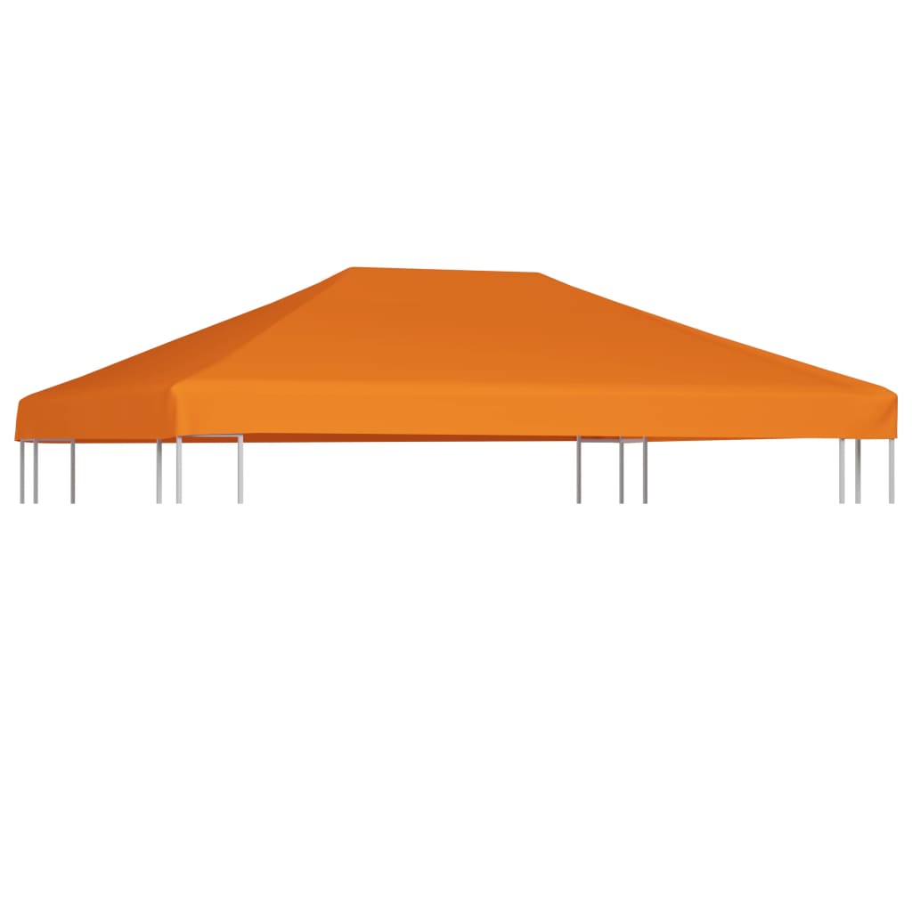 Huvimajan katto 310 g/m² 4x3 m oranssi - Sisustajankoti.fi