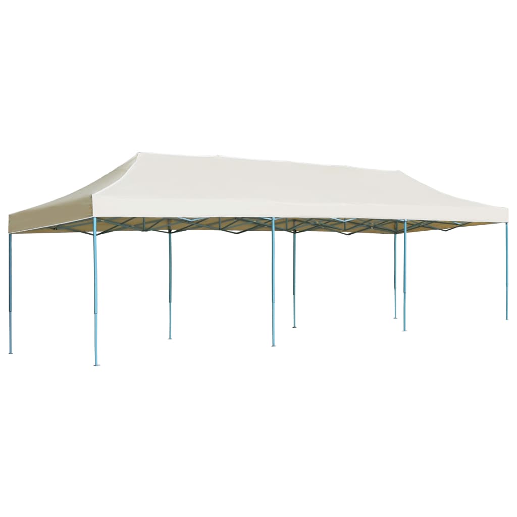Kokoontaittuva pop-up juhlateltta 3 x 9 m kerma - Sisustajankoti.fi