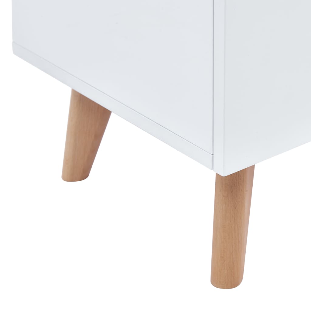 TV-taso 120x40x46 cm MDF valkoinen - Sisustajankoti.fi
