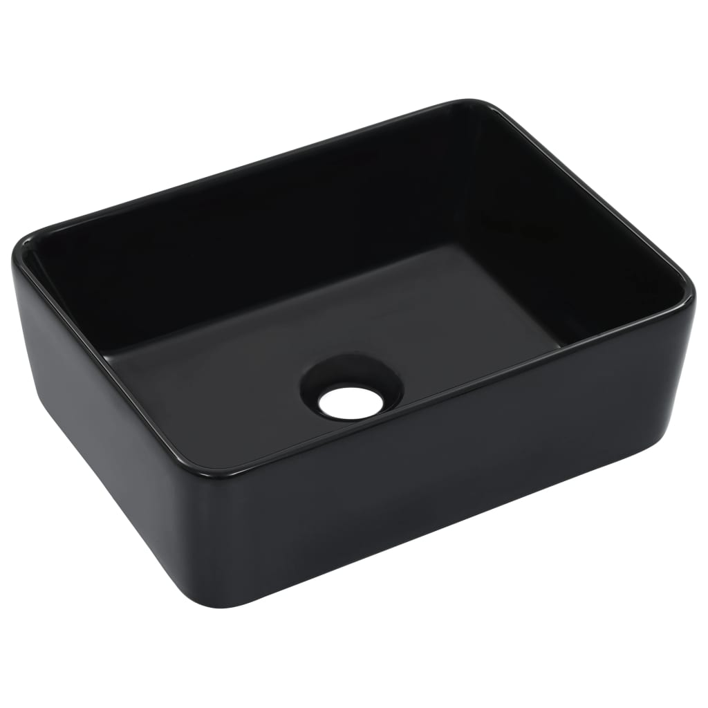 Pesuallas 40x30x13 cm keraaminen musta - Sisustajankoti.fi