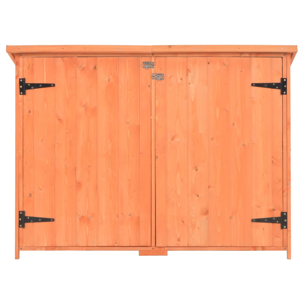 Puutarhan varastovaja puu 120x50x91 cm - Sisustajankoti.fi