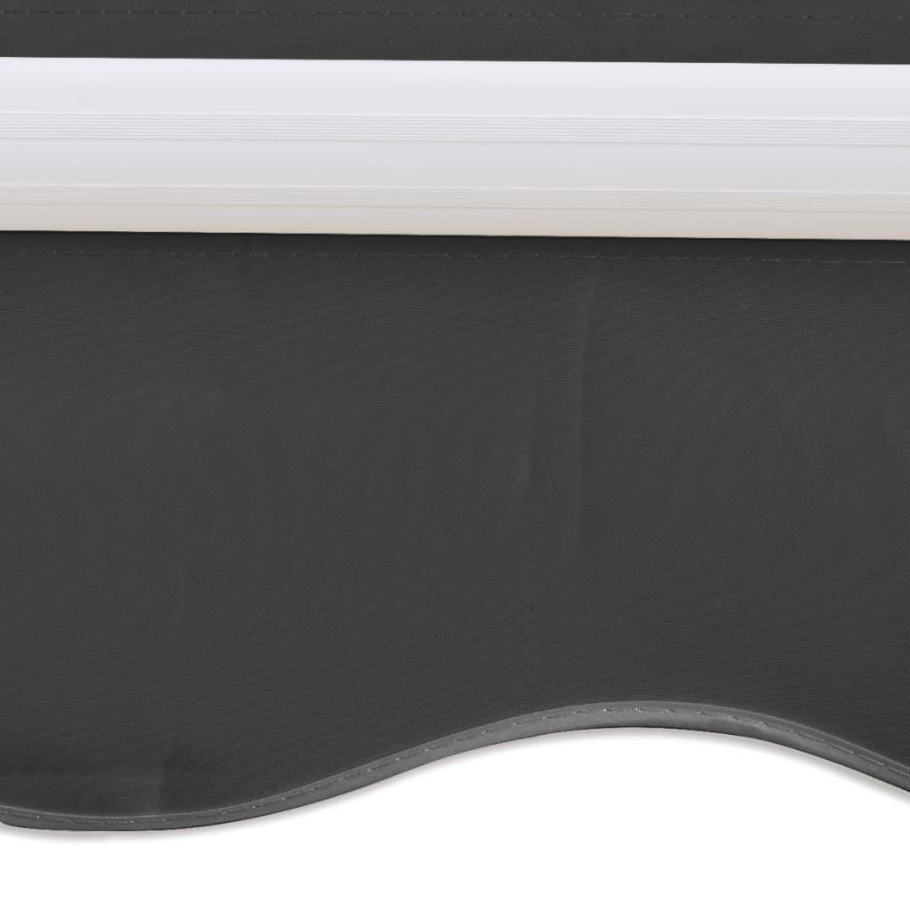 Taitettava käsikäyttöinen markiisi 300 cm antrasiitti - Sisustajankoti.fi
