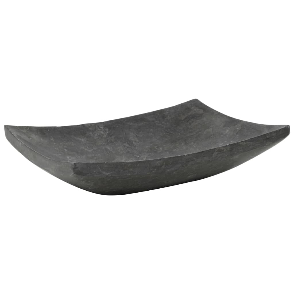 Pesuallas marmori 50x35x12 cm musta - Sisustajankoti.fi