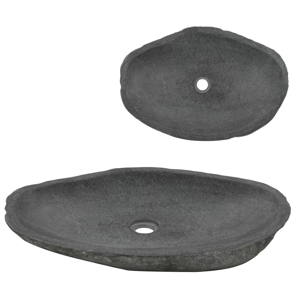 Pesuallas jokikivi Ovaali 60-70 cm - Sisustajankoti.fi