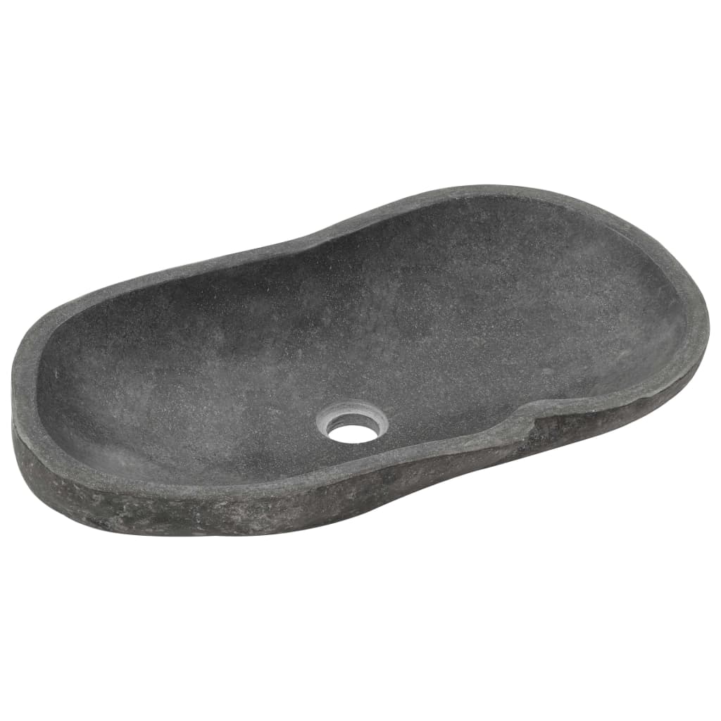 Pesuallas jokikivi Ovaali 60-70 cm - Sisustajankoti.fi