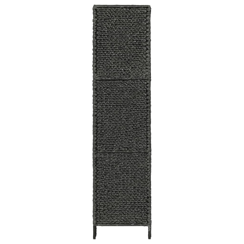 4-Paneelinen tilanjakaja 154x160 cm vesihyasintti musta - Sisustajankoti.fi