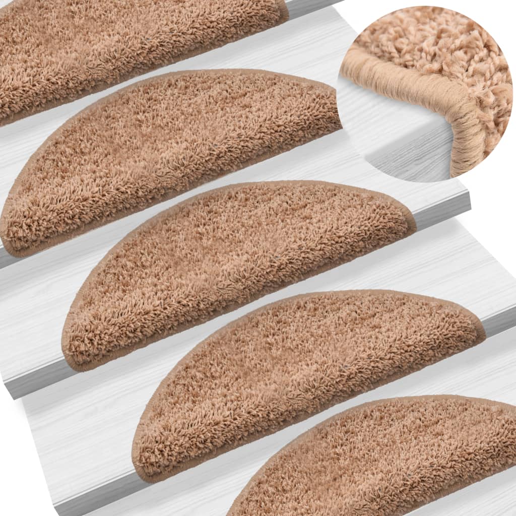 Porrasmatot 15 kpl 65x25 cm beige - Sisustajankoti.fi
