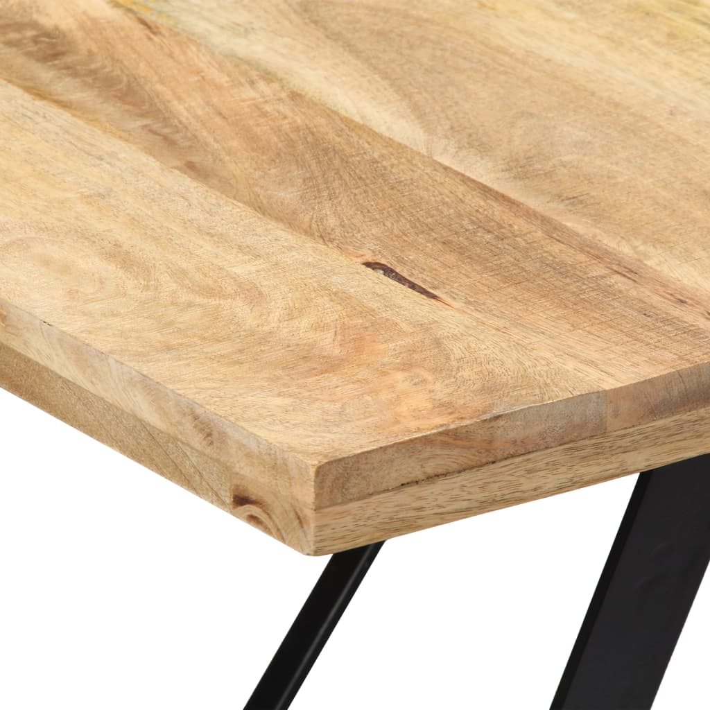 Ruokapöytä 180x90x76 cm täysmangopuu - Sisustajankoti.fi
