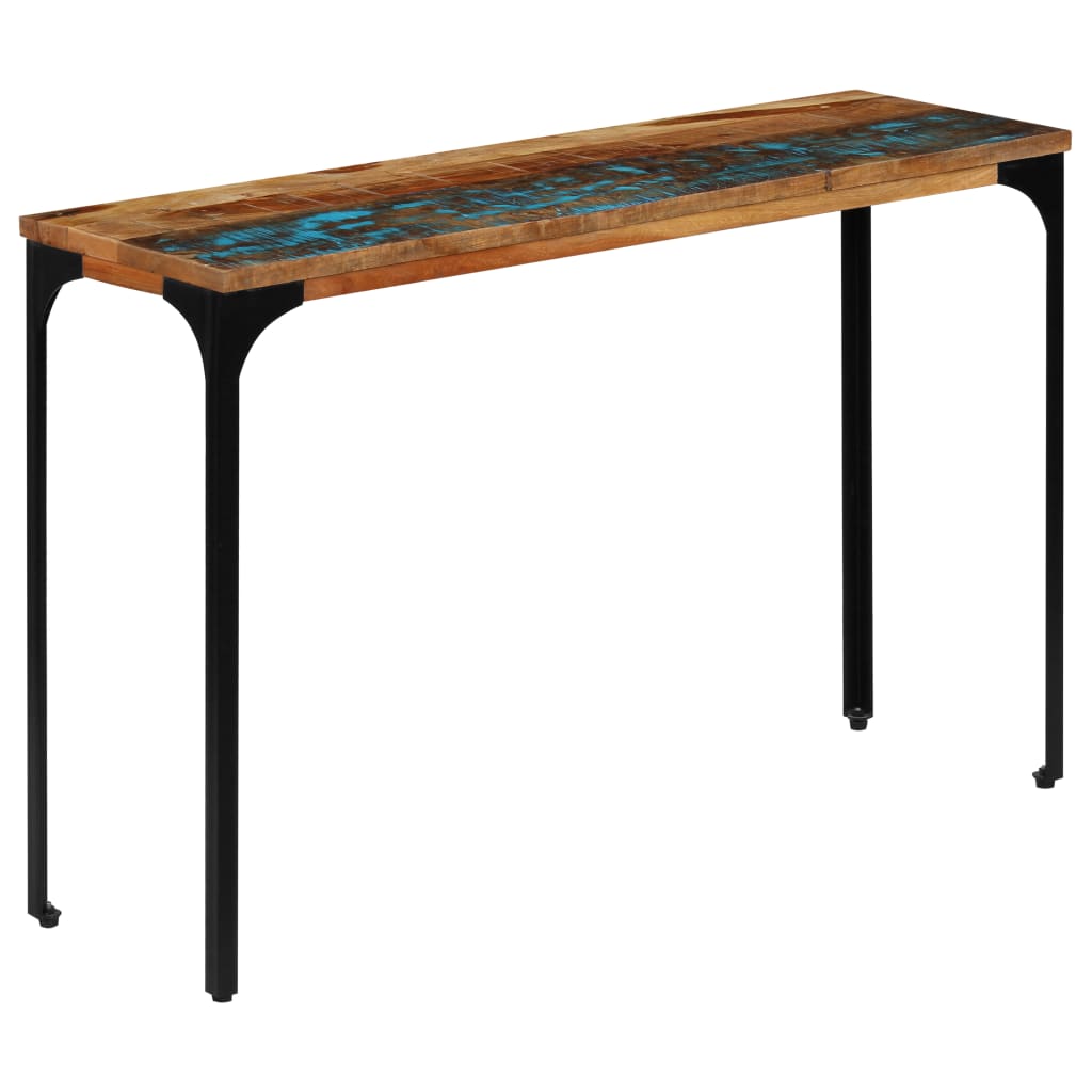 Sivupöytä 120x35x76 cm kierrätetty puu - Sisustajankoti.fi