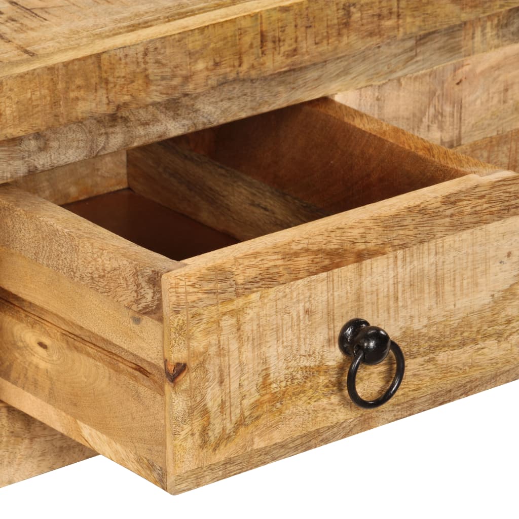 Sohvapöytä 90x45x35 cm täysi mangopuu - Sisustajankoti.fi