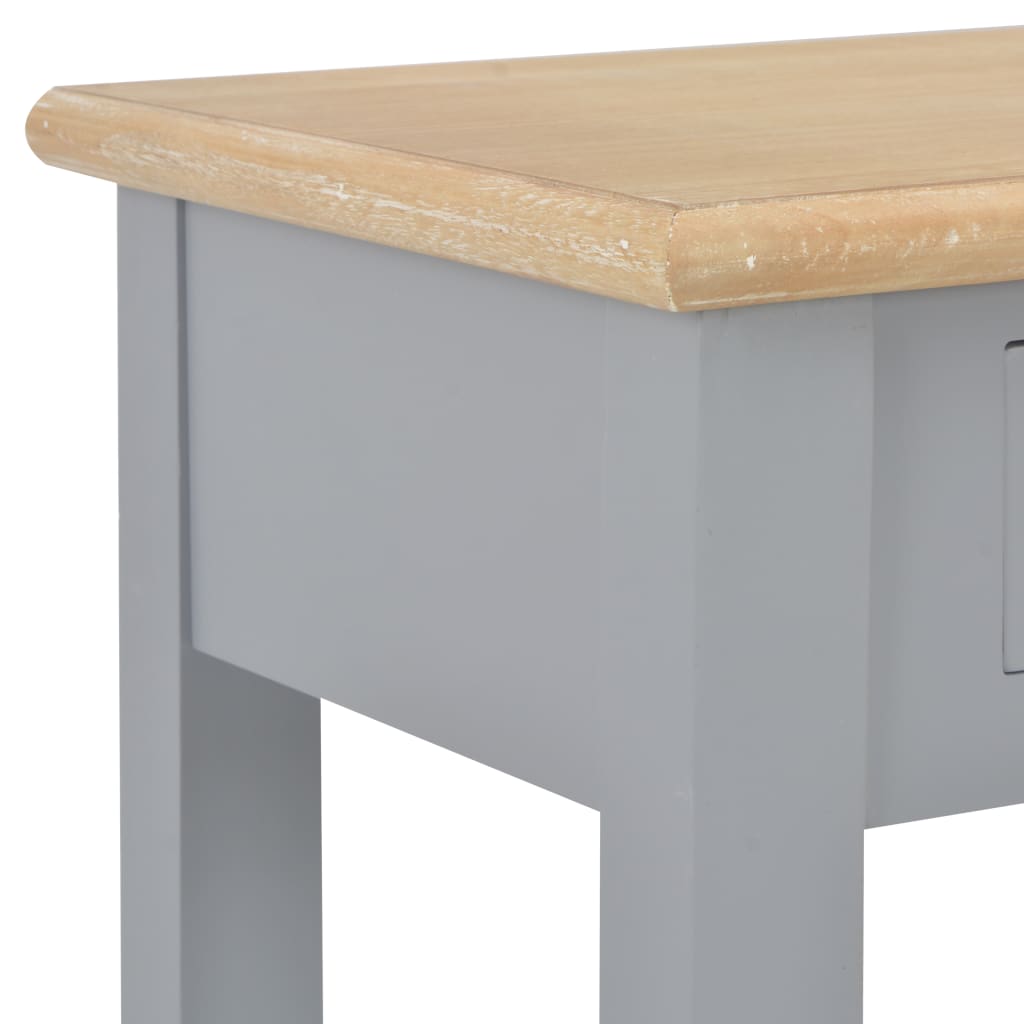 Sivupöytä harmaa 110x35x80 cm puu - Sisustajankoti.fi