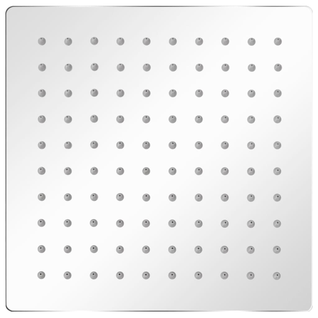 Sadesuihkupää 2 kpl ruostumaton teräs 20x20 cm - Sisustajankoti.fi